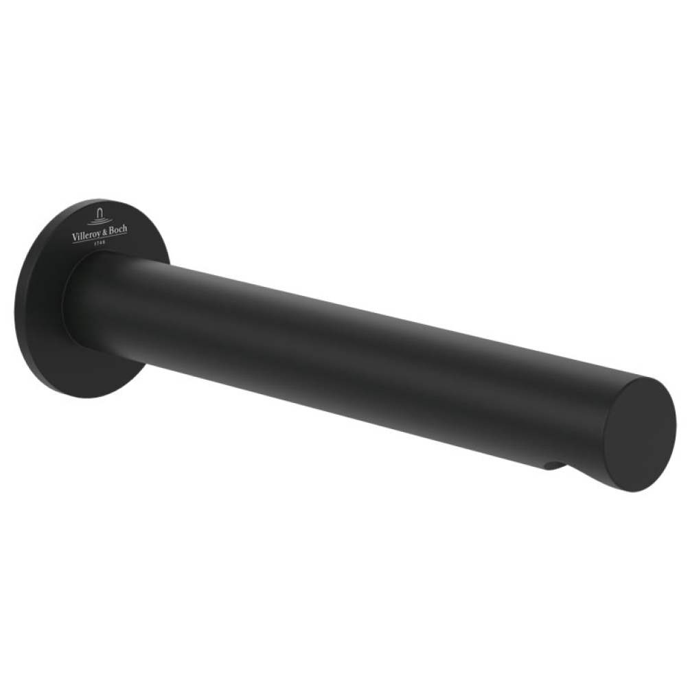 Cutout image of Villeroy & Boch Loop & Friends Matt Black Bath Spout